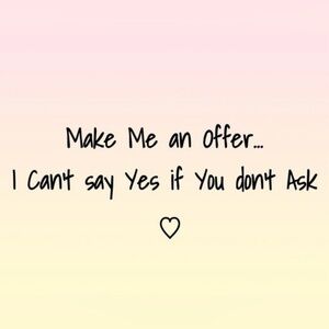 I love getting offers! I also love counter offers